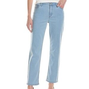 Anne Klein Straight Leg Jeans Slimming Smoothing Modern Fit Huntington Womens 12